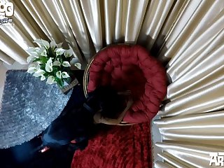 Can Finally Take Off These Shoes. She Slowly Slipped